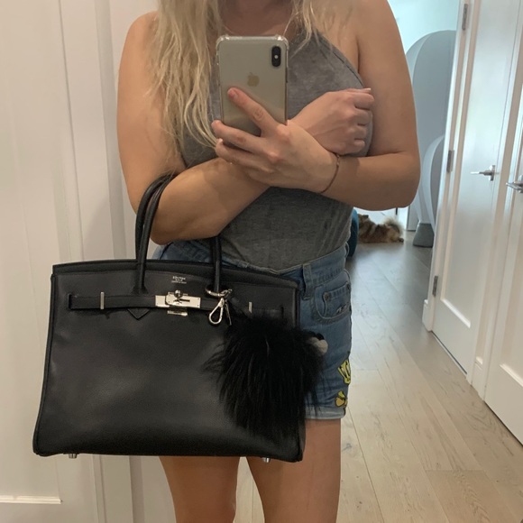 Hermes Birkin 35 Epsom Leather Black Palladium - Picture 16 of 16